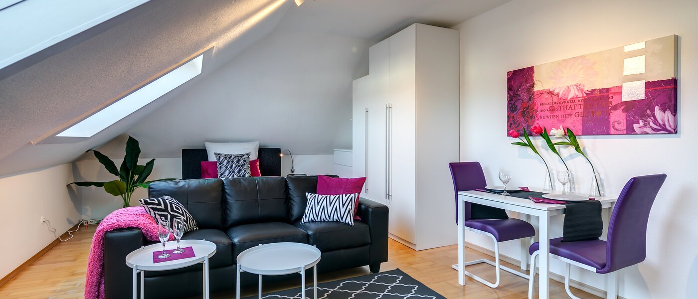 appartement sous les toits München Maxvorstadt - Rund um den Josephplatz 01 salon 10347