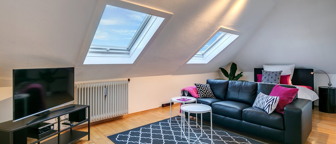 appartement sous les toits München Maxvorstadt - Rund um den Josephplatz 02 salon 10347