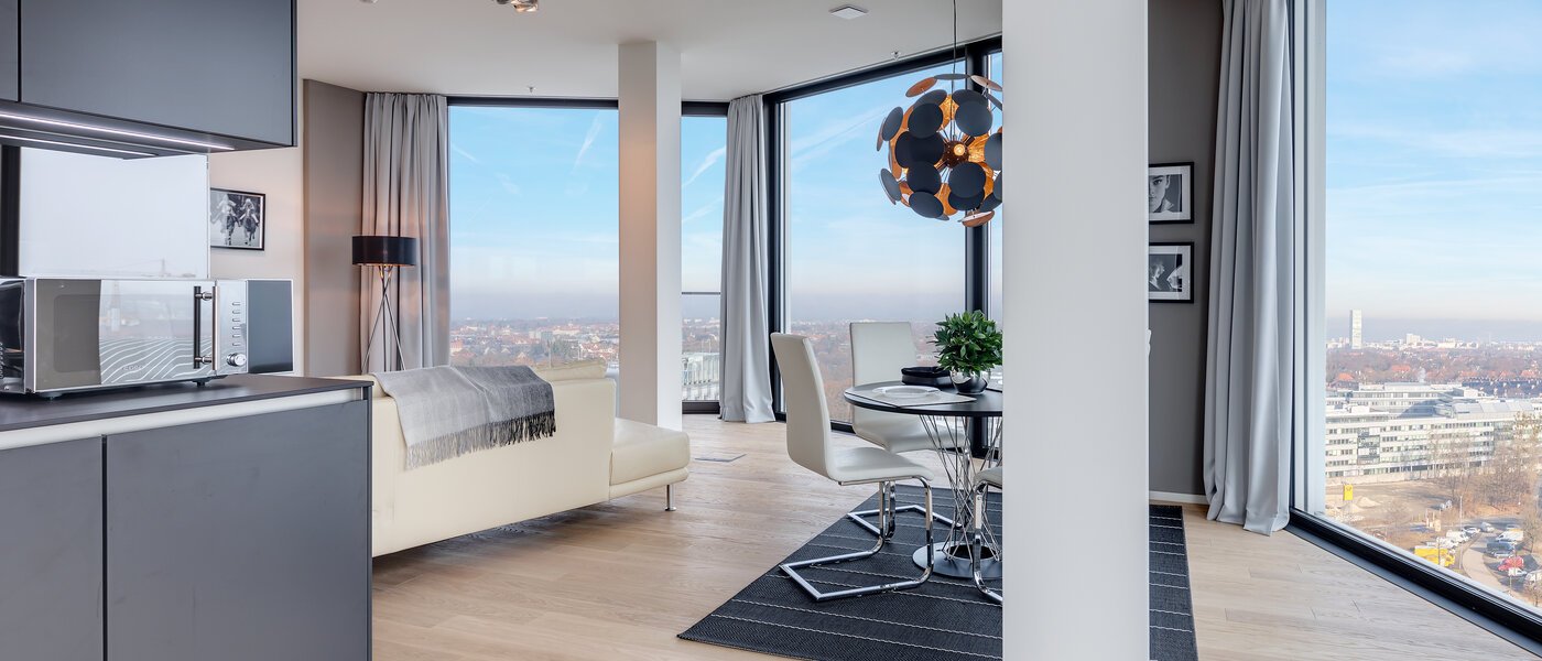 Loft München Nymphenburg 04 pièce à vivre 10348