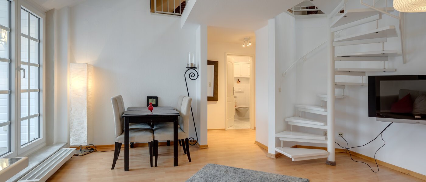 appartement avec mezzanine München Fasangarten 05 salon 10367