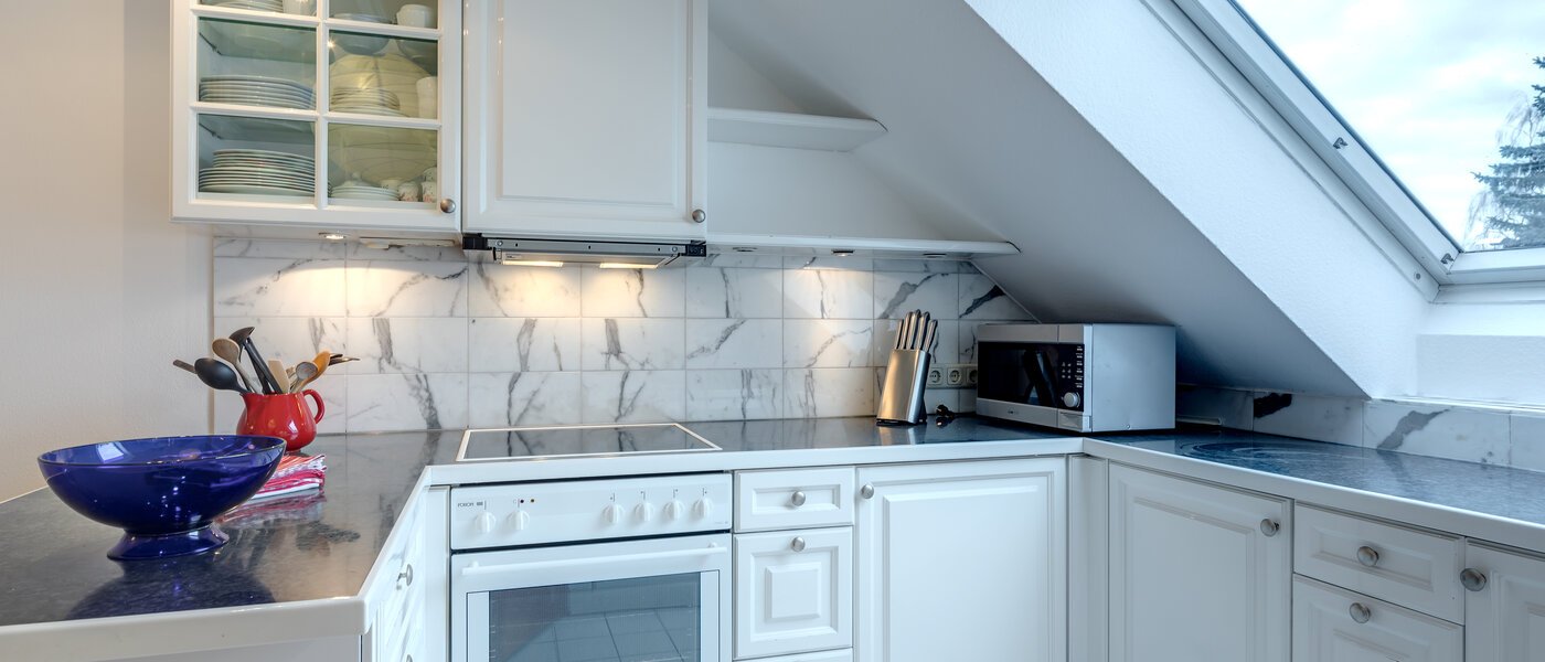 appartement avec mezzanine München Fasangarten 01 cuisine 10367