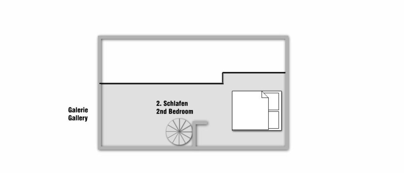 appartement avec mezzanine München Fasangarten 02 plan d'étage 10367