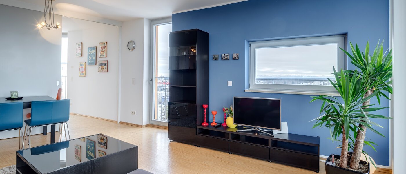appartement München Obersendling 04 salon 10385