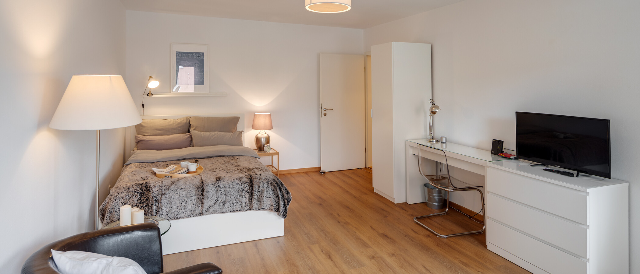 appartement München Laim 01 pièce à vivre 10395