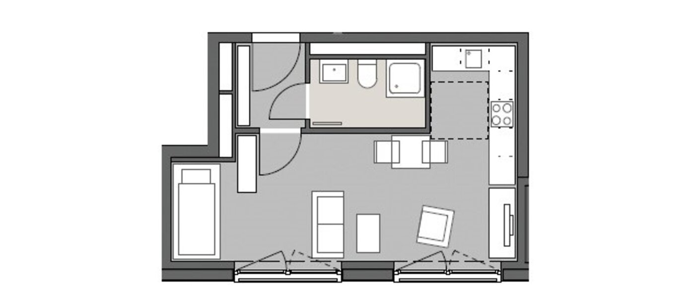 appartement München Am Hart 01 plan d'étage 10417