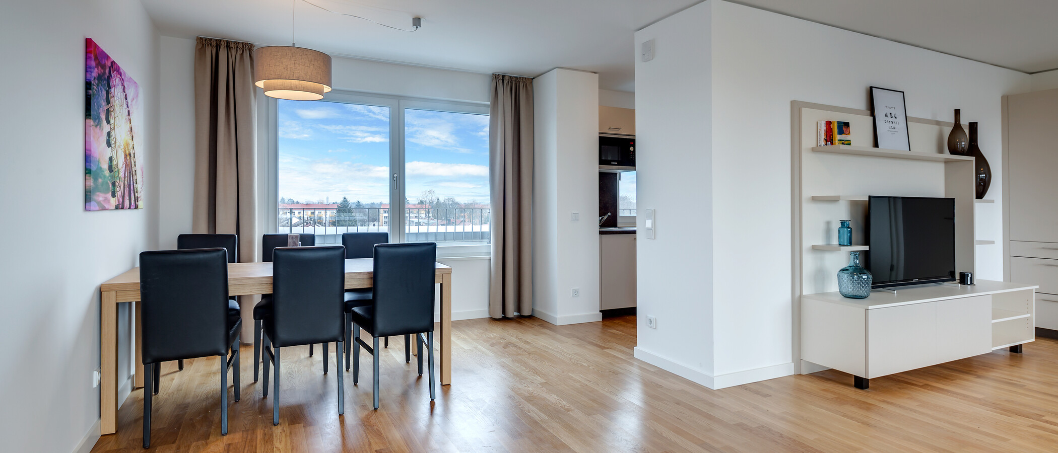 appartement sous les toits München Am Hart 01 salle à manger 10425
