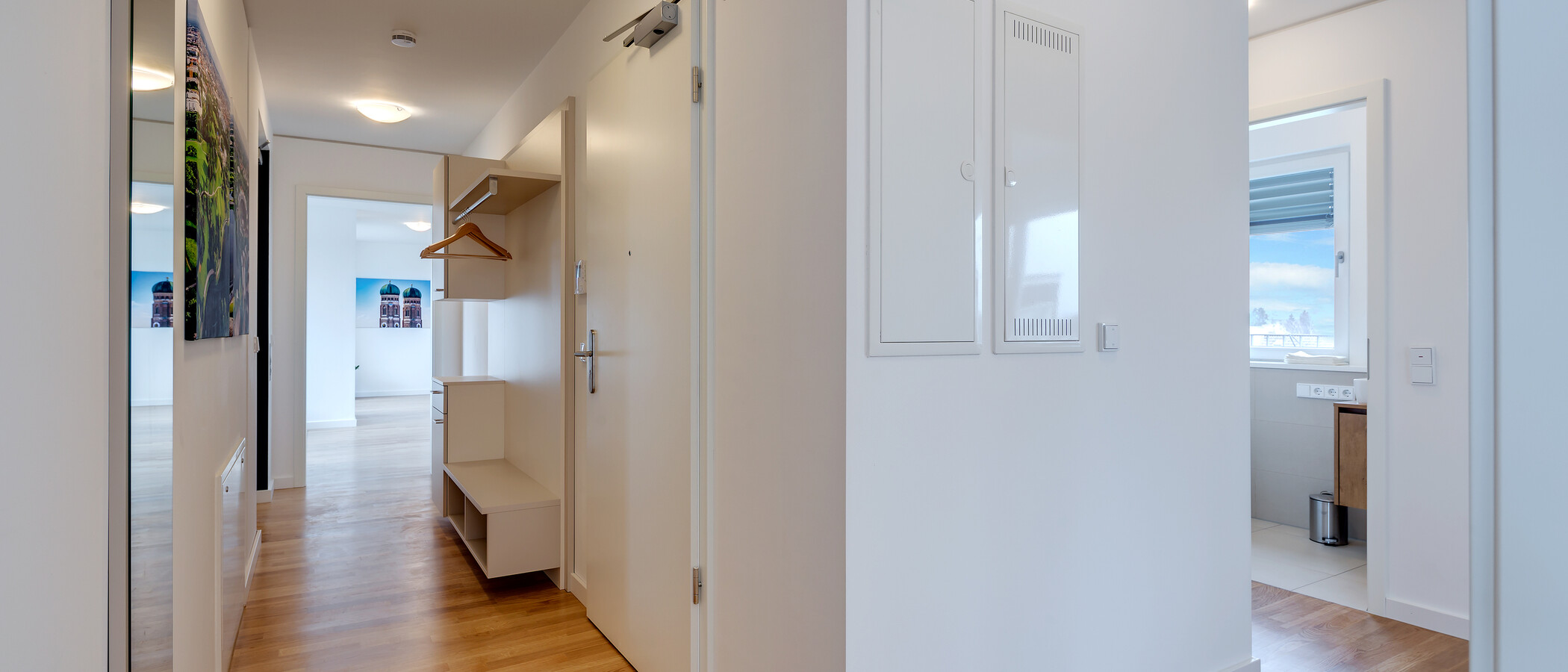 appartement sous les toits München Am Hart 01 entrée/couloir 10425