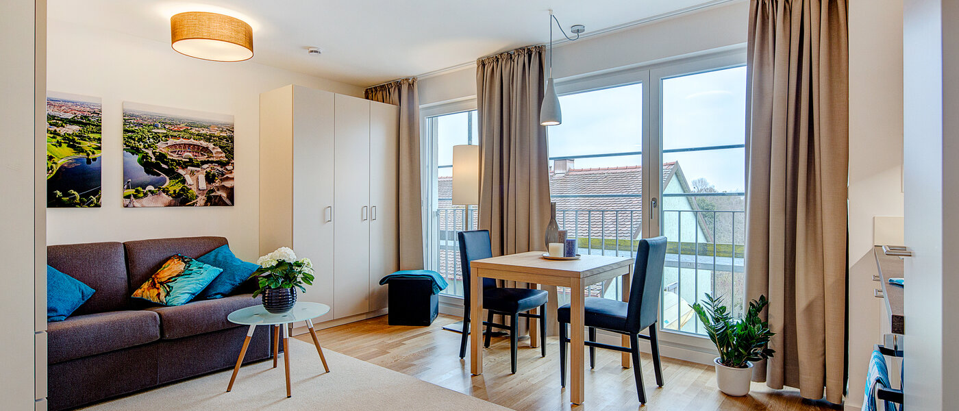 appartement München Am Hart 03 salon 10426