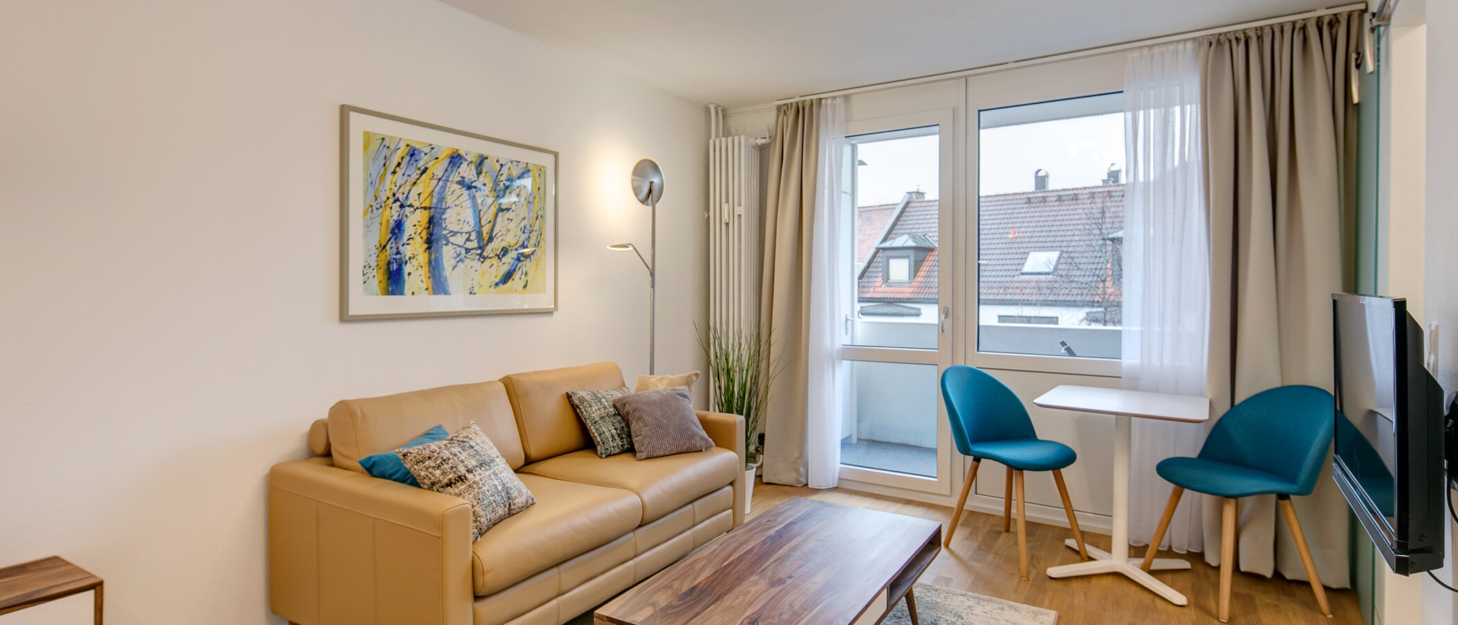 appartement München Milbertshofen 01 salon 10436
