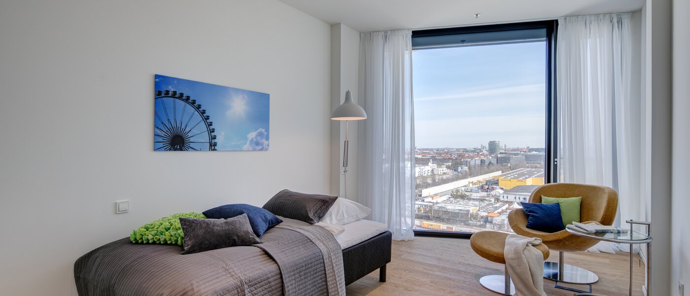 appartement München Nymphenburg 01 3ème ch. à coucher 10451