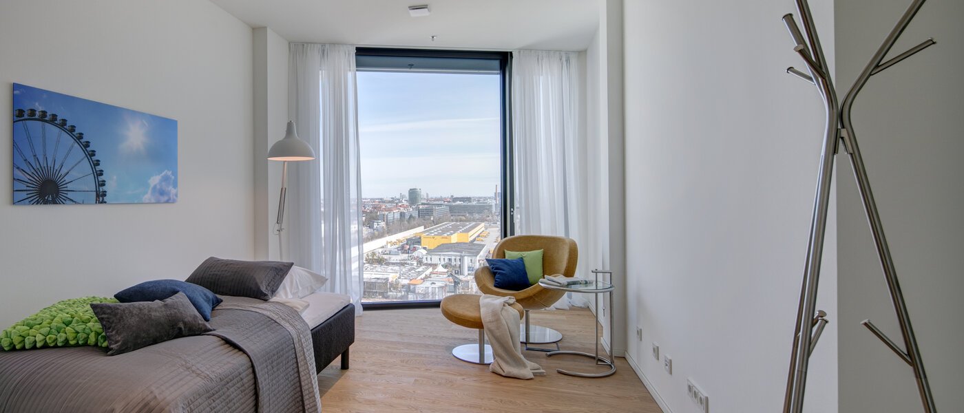 appartement München Nymphenburg 02 3ème ch. à coucher 10451