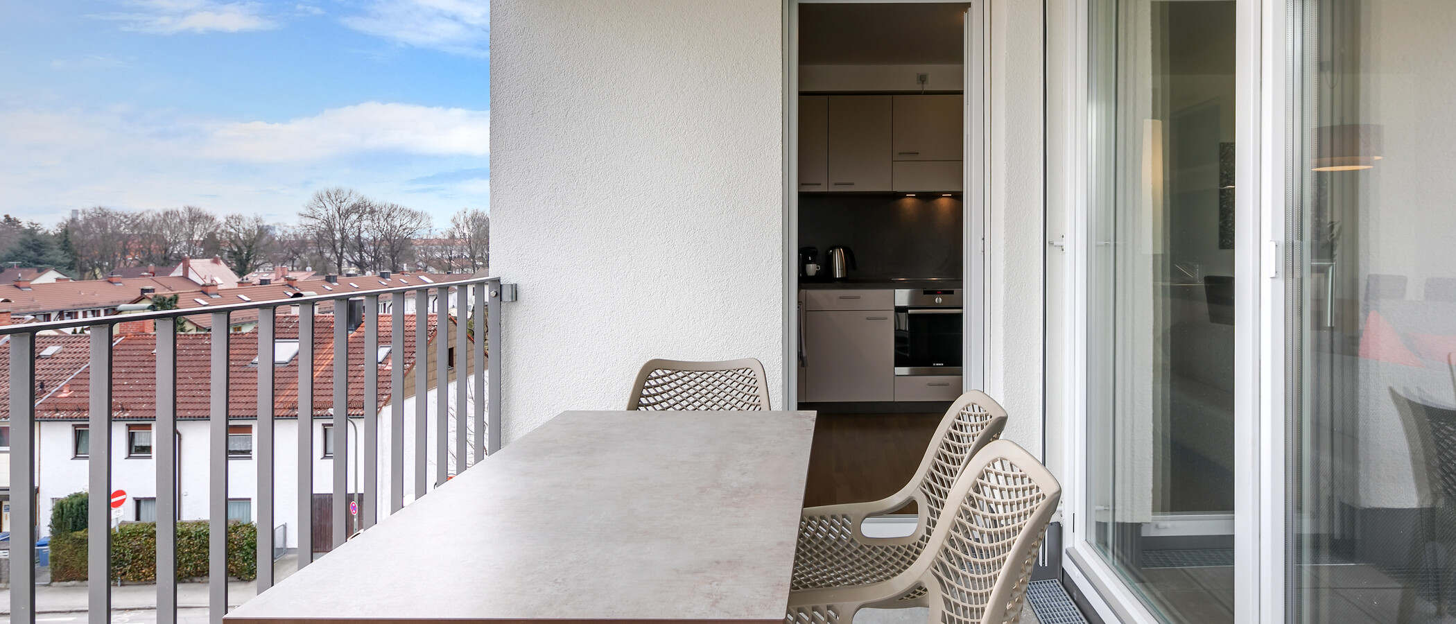 appartement München Am Hart 02 balcon 10454