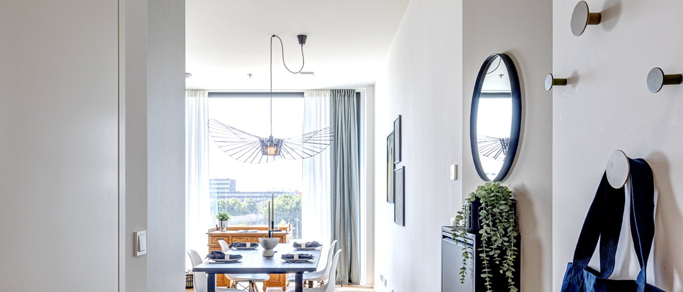 appartement München Nymphenburg 01 entrée/couloir 10455