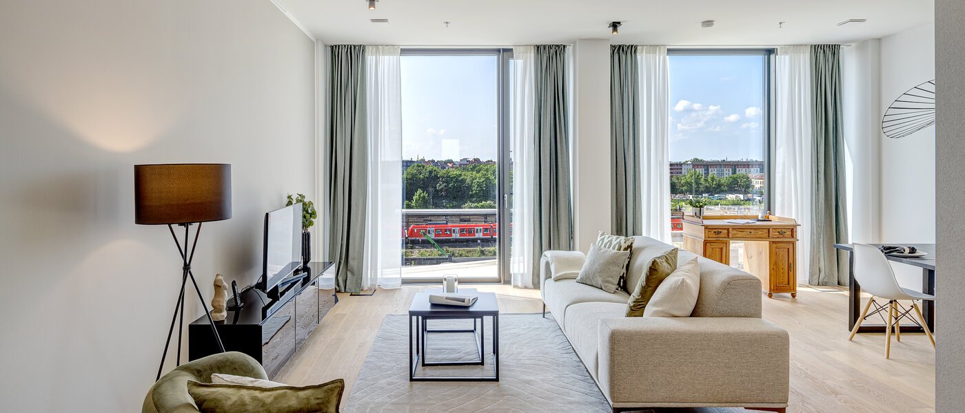 appartement München Nymphenburg 02 pièce à vivre 10455