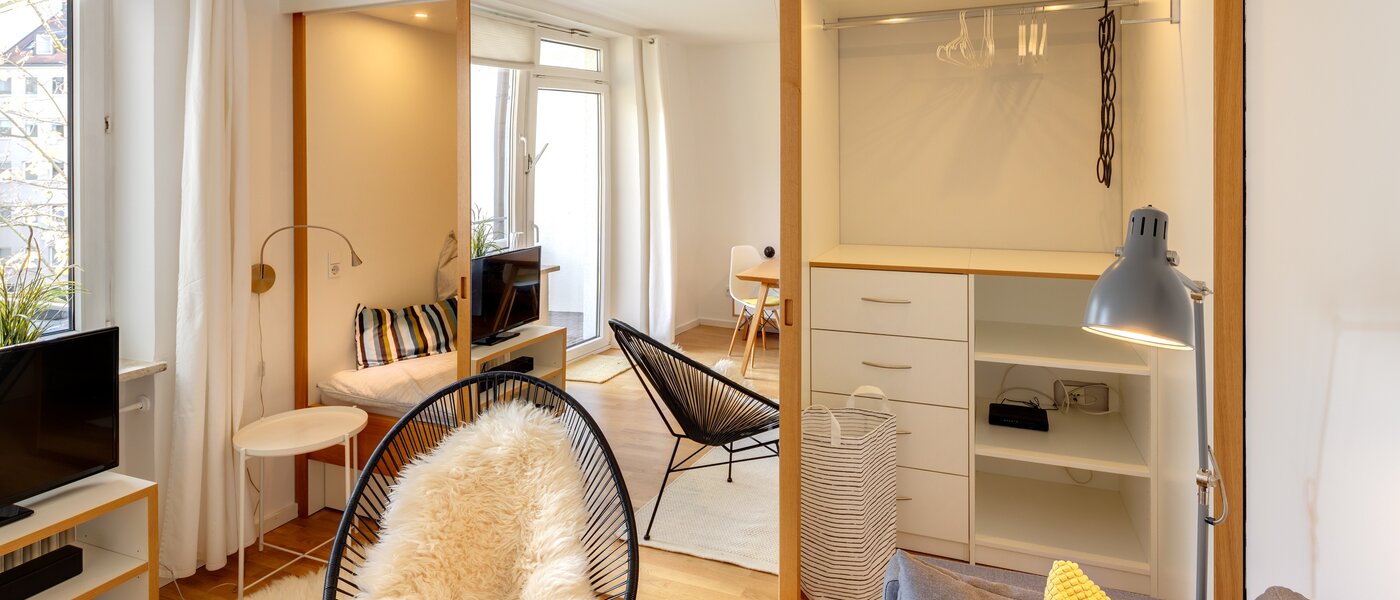 appartement München Schwabing-West (rund um den Hohenzollernplatz) 03 pièce à vivre 10458