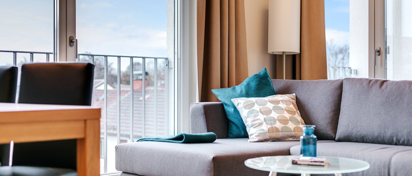 appartement München Am Hart 02 salon 10475