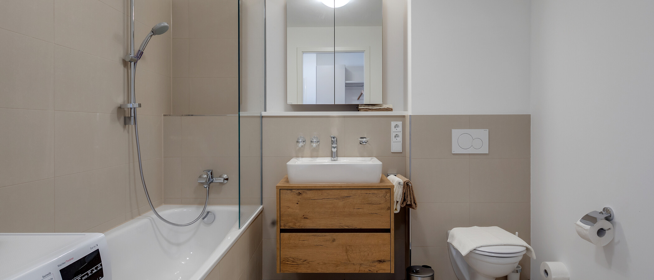 appartement München Am Hart 01 salle de bain 10520