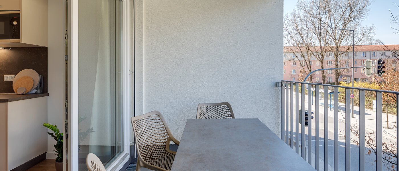 appartement München Am Hart 03 balcon 10529