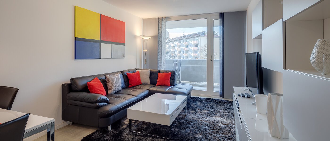 appartement München Schwabing-Nord (zw. Leopoldstraße & Englischen Garten) 01 pièce à vivre 10547