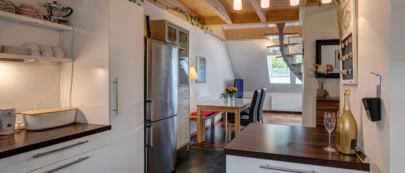 appartement sous les toits München Obersendling 03 cuisine 10566