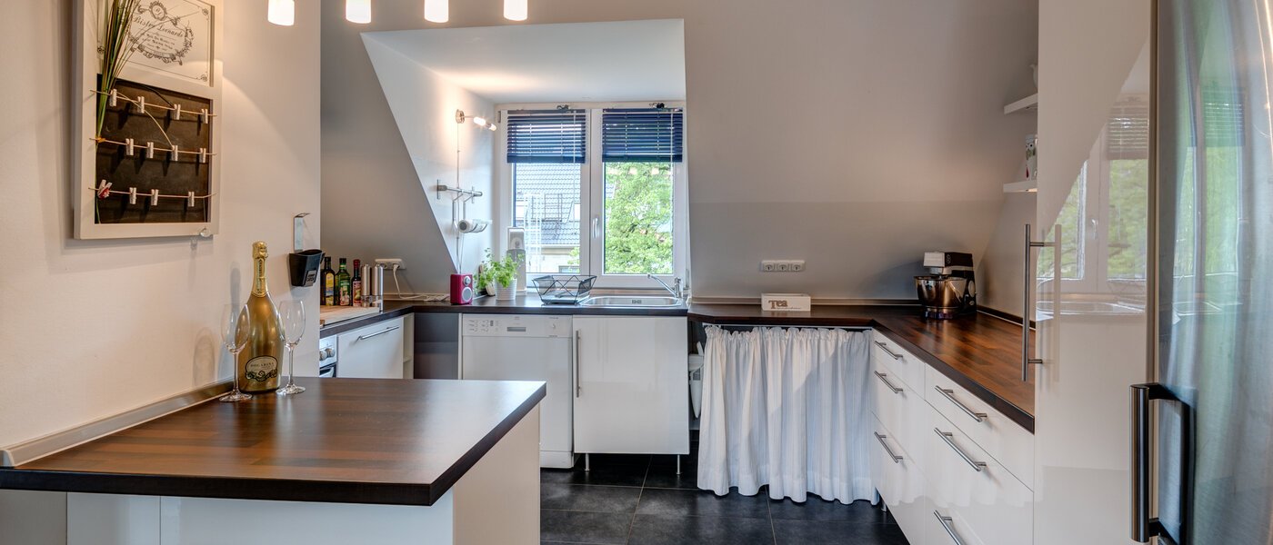 appartement sous les toits München Obersendling 04 cuisine 10566