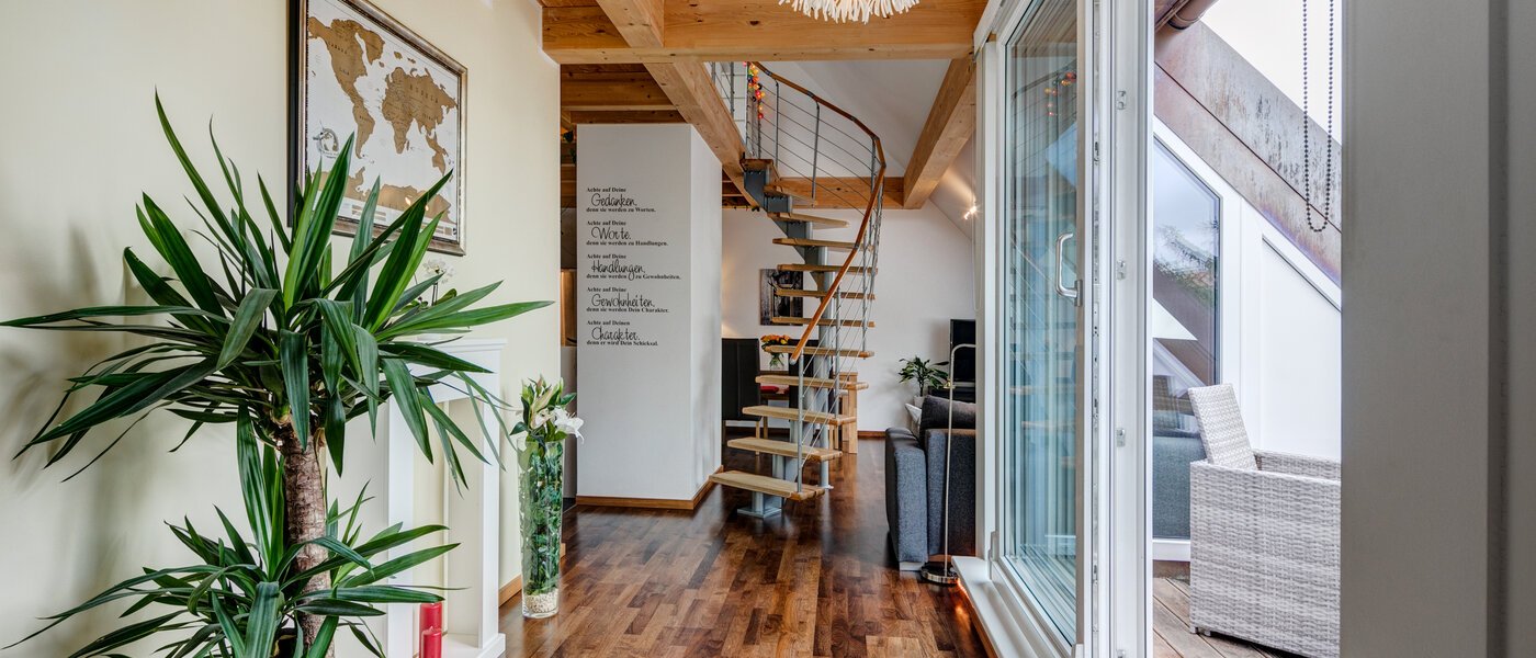 appartement sous les toits München Obersendling 03 entrée/couloir 10566