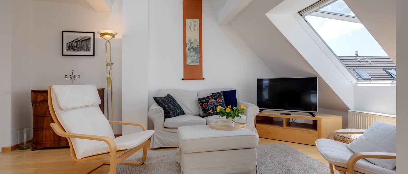 appartement style maisonnette München Sendling 02 salon 10582