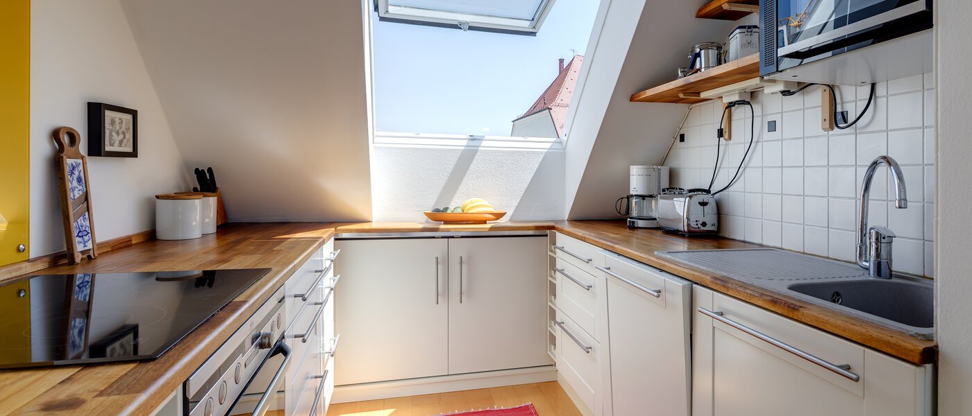 appartement style maisonnette München Sendling 01 cuisine 10582