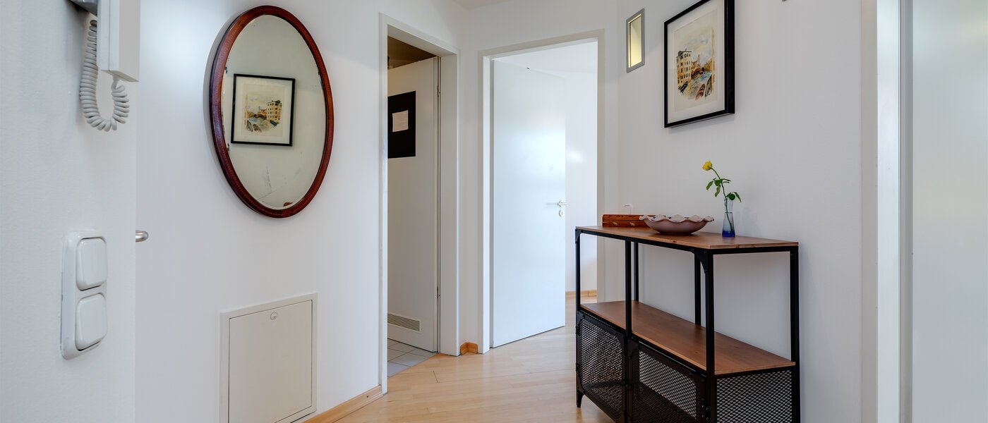 appartement style maisonnette München Sendling 01 entrée/couloir 10582