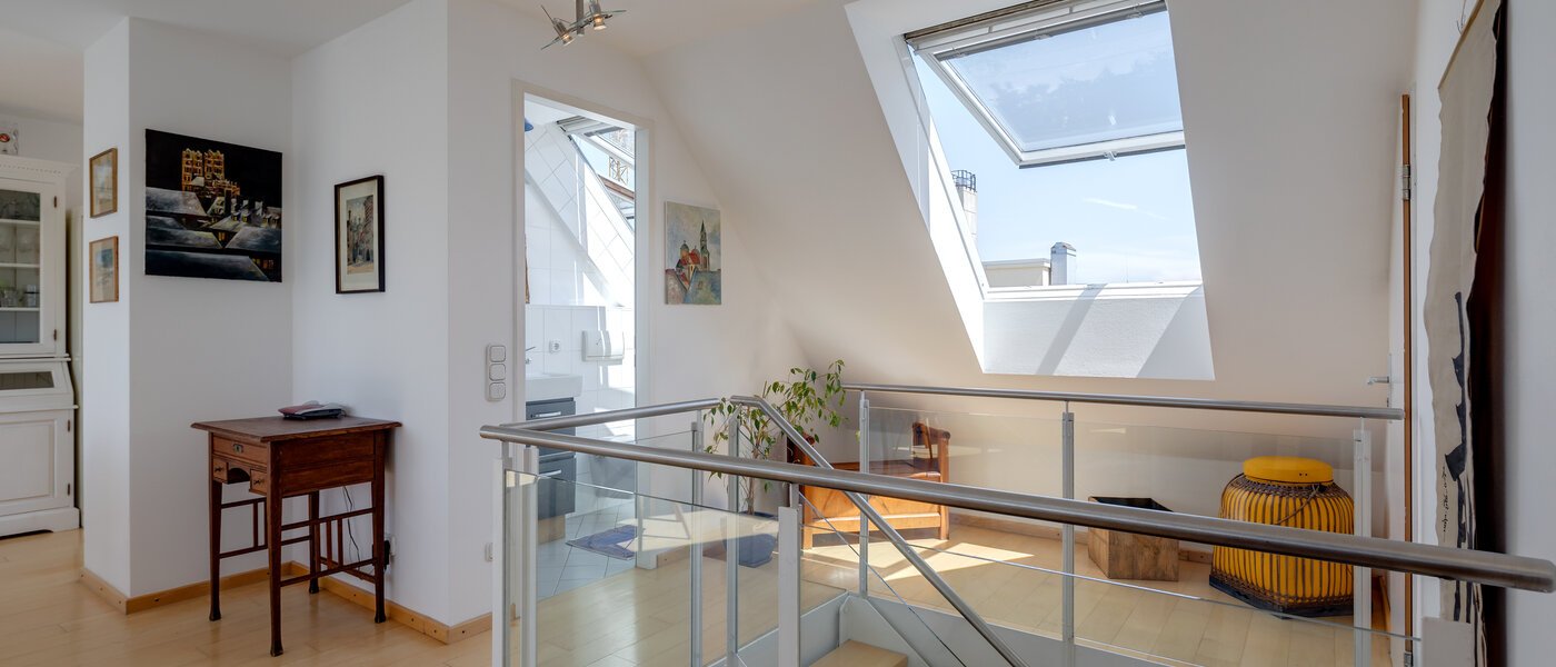 appartement style maisonnette München Sendling 04 entrée/couloir 10582