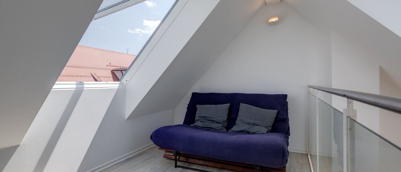 appartement style maisonnette München Sendling 01 mezzanine 10582