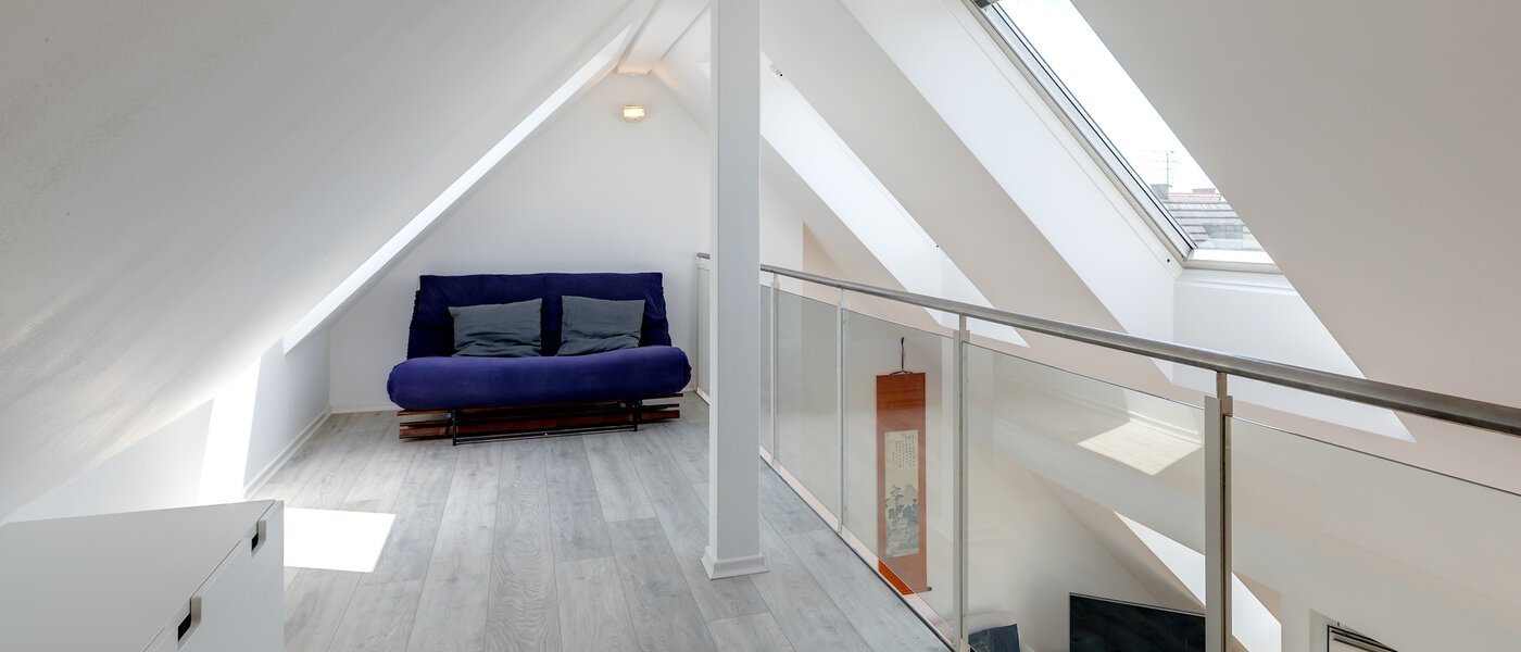 appartement style maisonnette München Sendling 02 mezzanine 10582