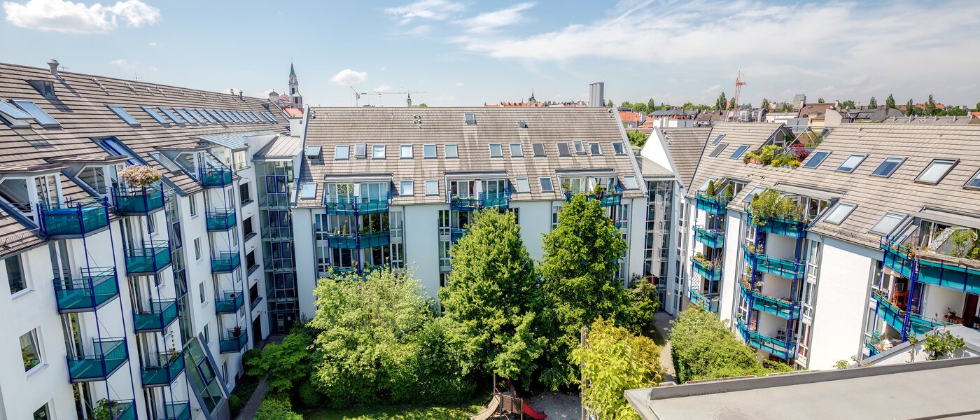 appartement style maisonnette München Sendling 03 vue 10582