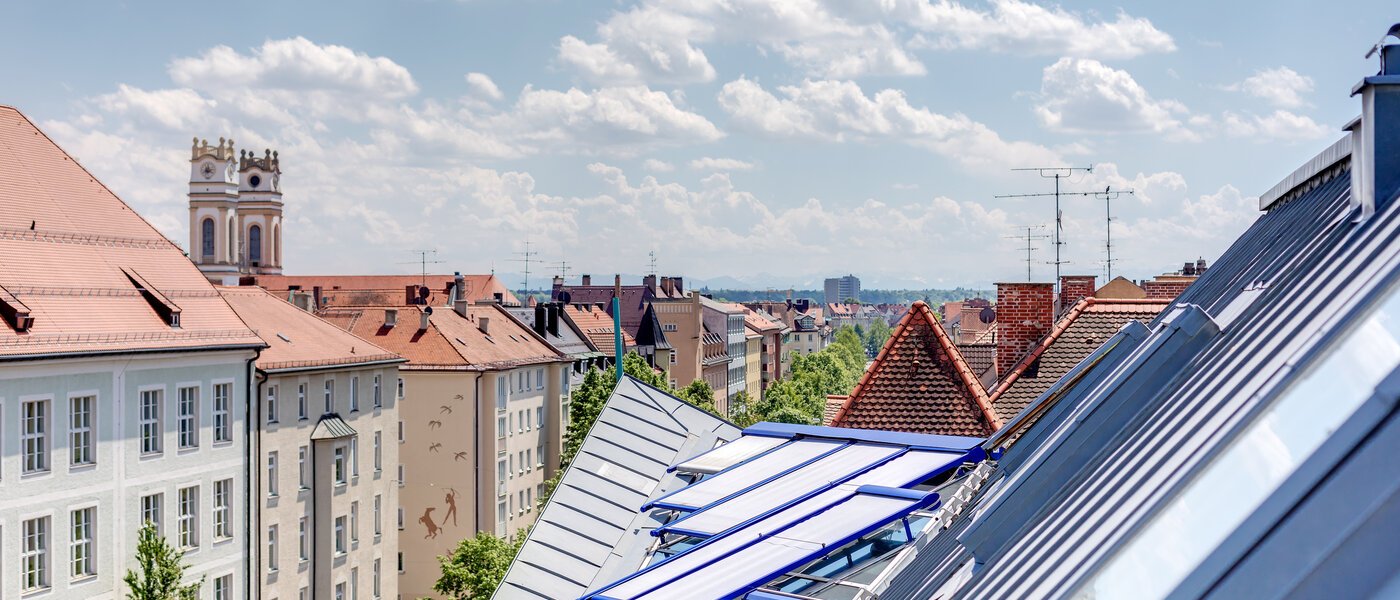 appartement style maisonnette München Sendling 06 vue 10582