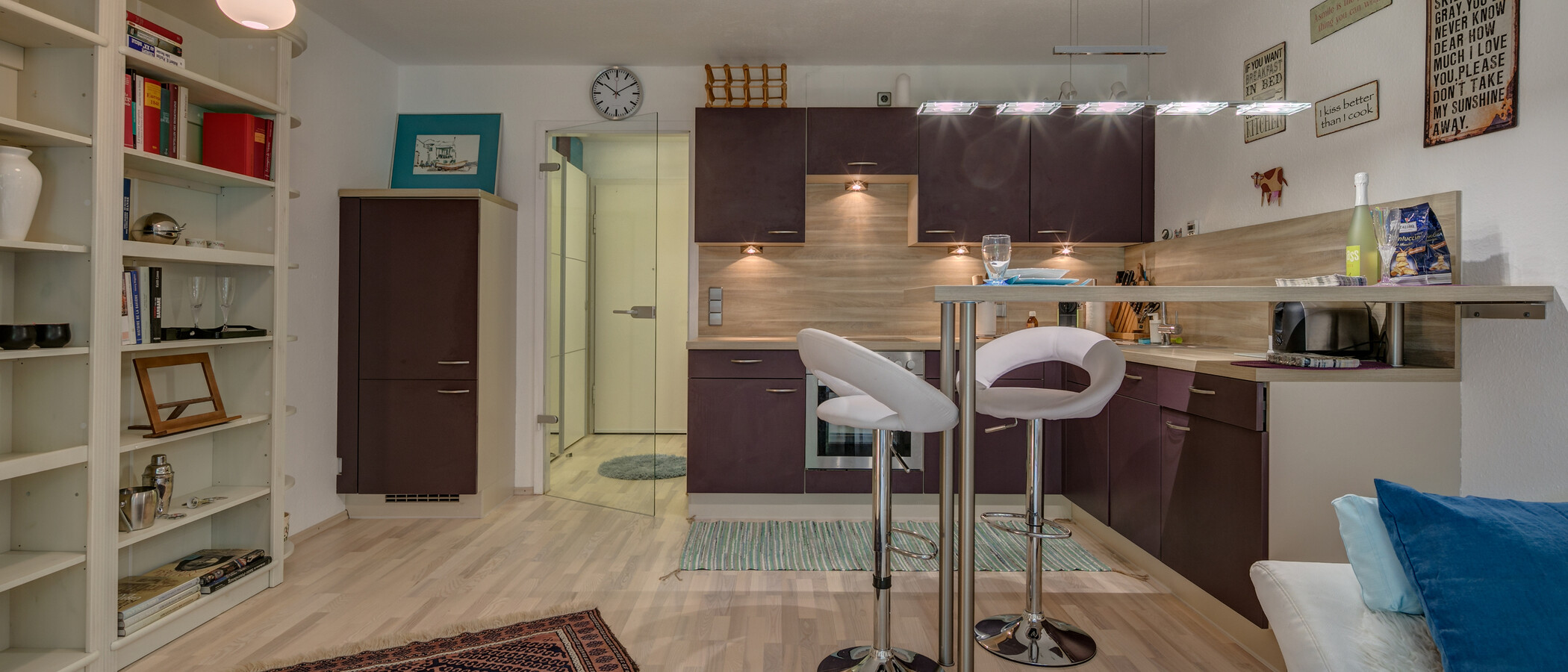 appartement München Schwabing-Georgenschwaige 04 salon 10584