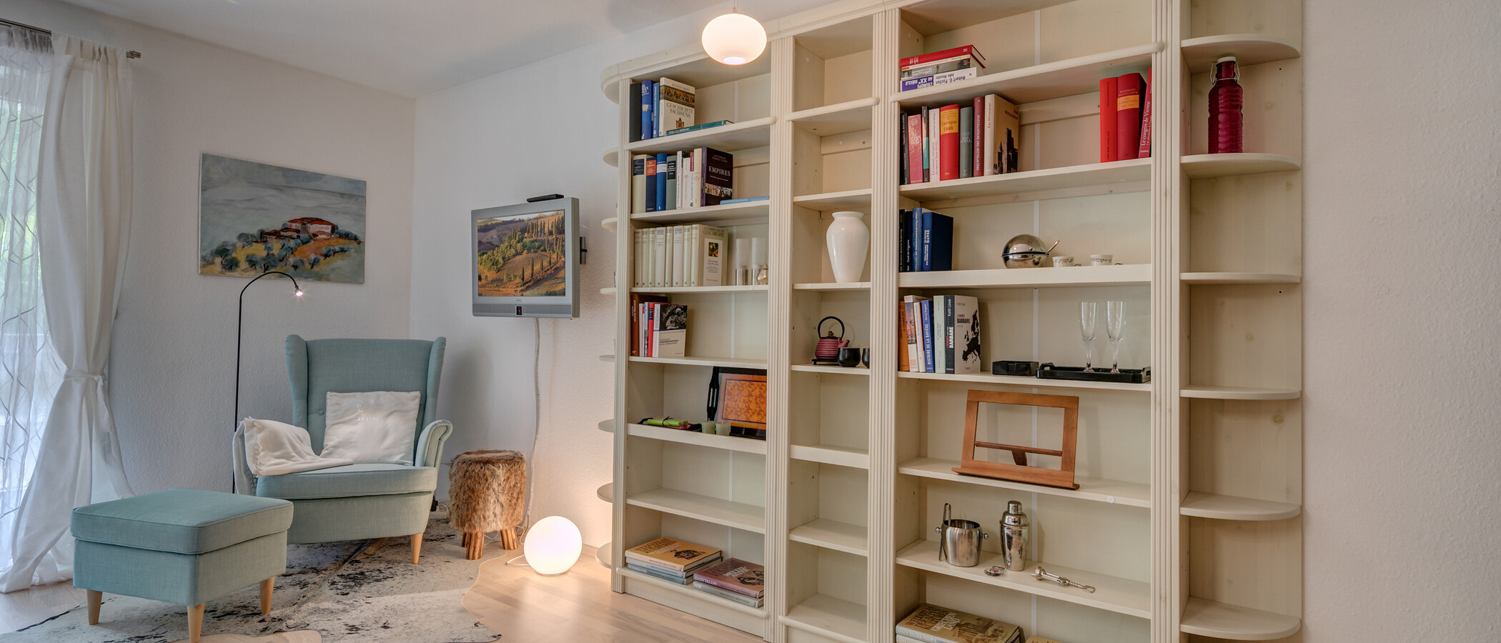 appartement München Schwabing-Georgenschwaige 05 salon 10584