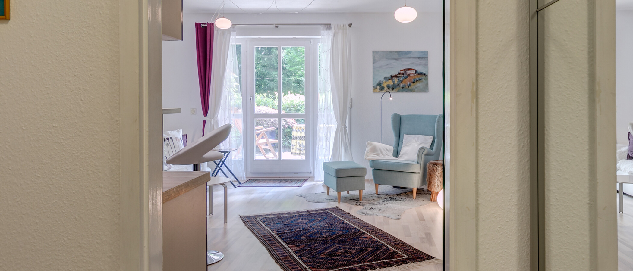 appartement München Schwabing-Georgenschwaige 02 entrée/couloir 10584