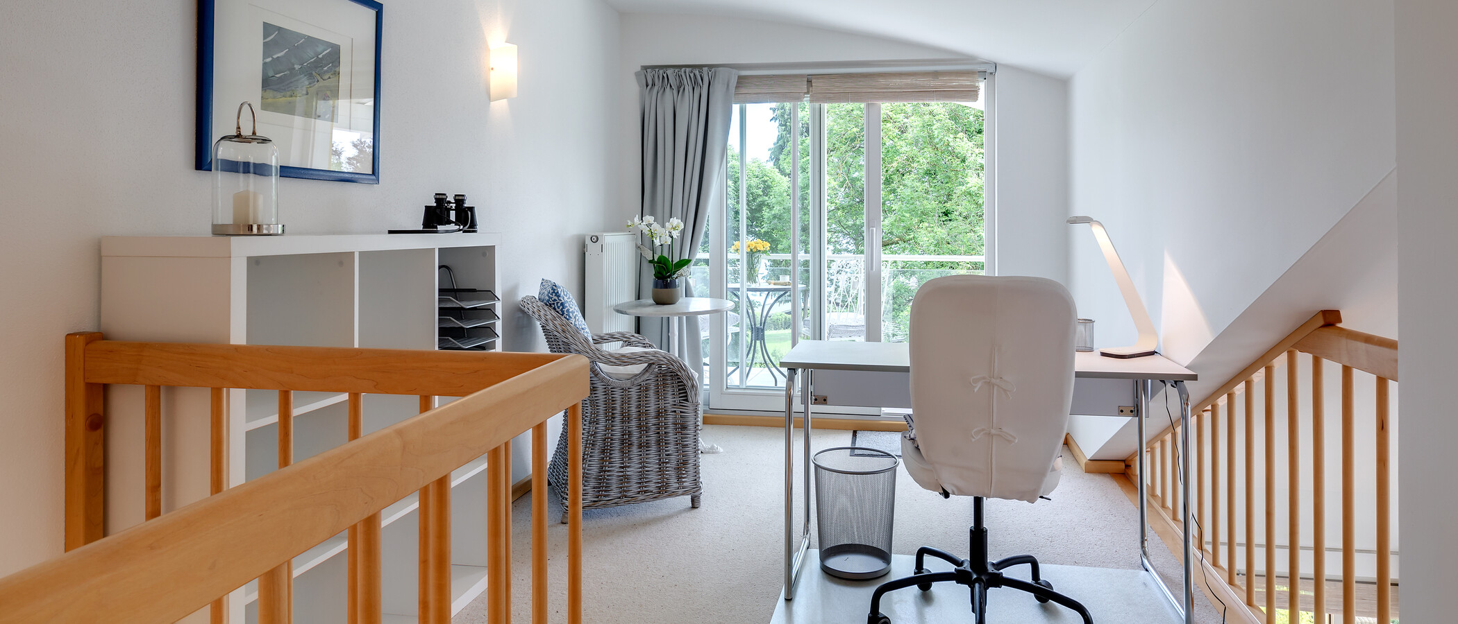 appartement style maisonnette avec mezzanine Tutzing 01 bureau 10604