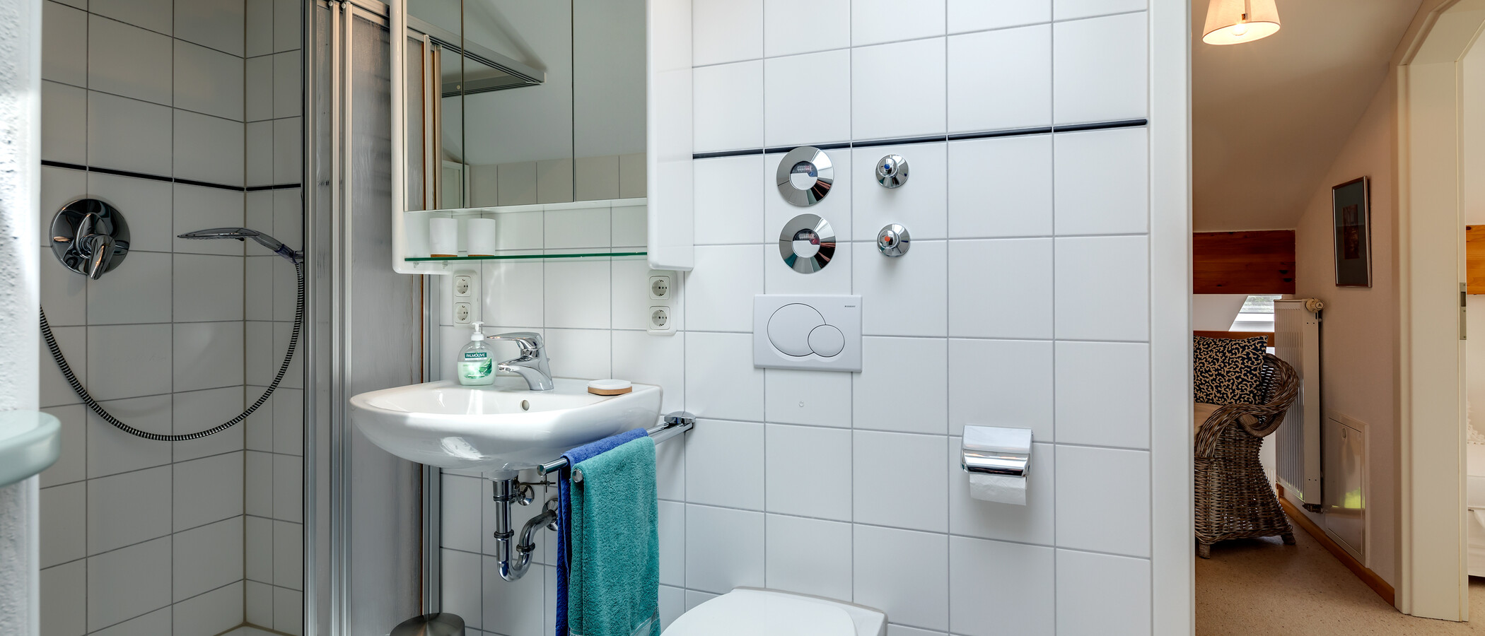 appartement style maisonnette avec mezzanine Tutzing 03 2ème s. de bain 10604