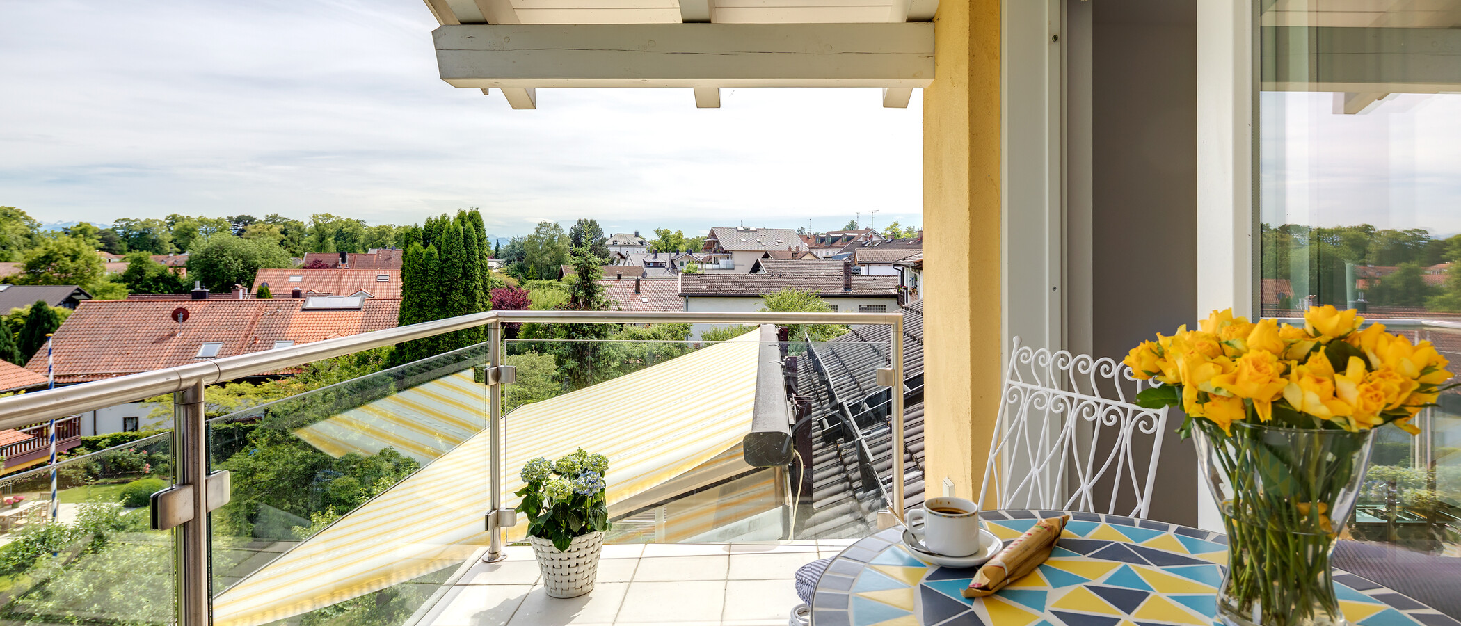appartement style maisonnette avec mezzanine Tutzing 03 1ère balcon 10604