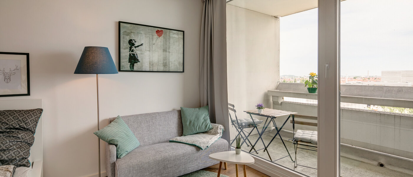 appartement München Olympiadorf 02 salon 10605