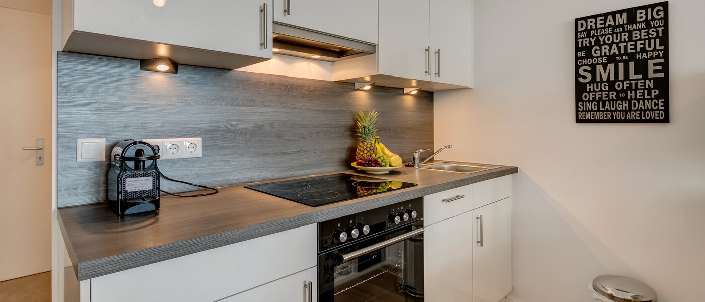 appartement München Olympiadorf 01 cuisine 10605