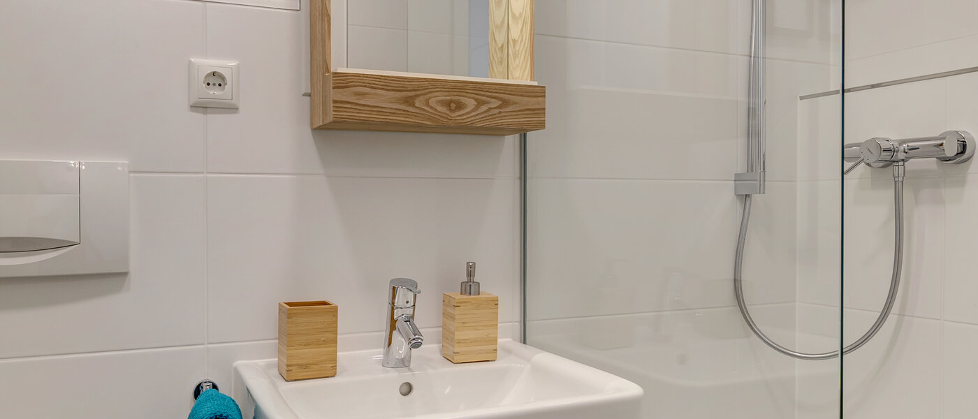 appartement München Olympiadorf 01 salle de bain 10605