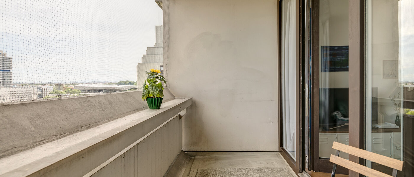 appartement München Olympiadorf 02 balcon 10605