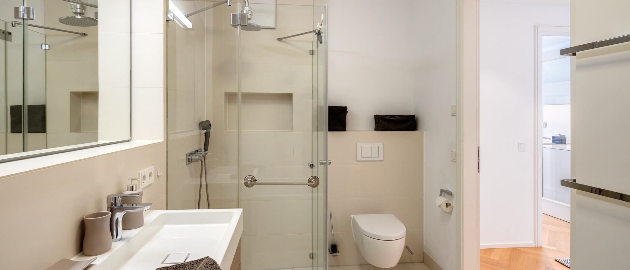 appartement München Nymphenburg 03 1ère salle de bain 10628