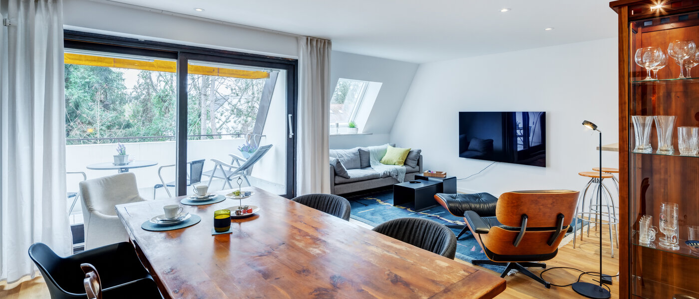 appartement sous les toits München Trudering 01 pièce à vivre 10634