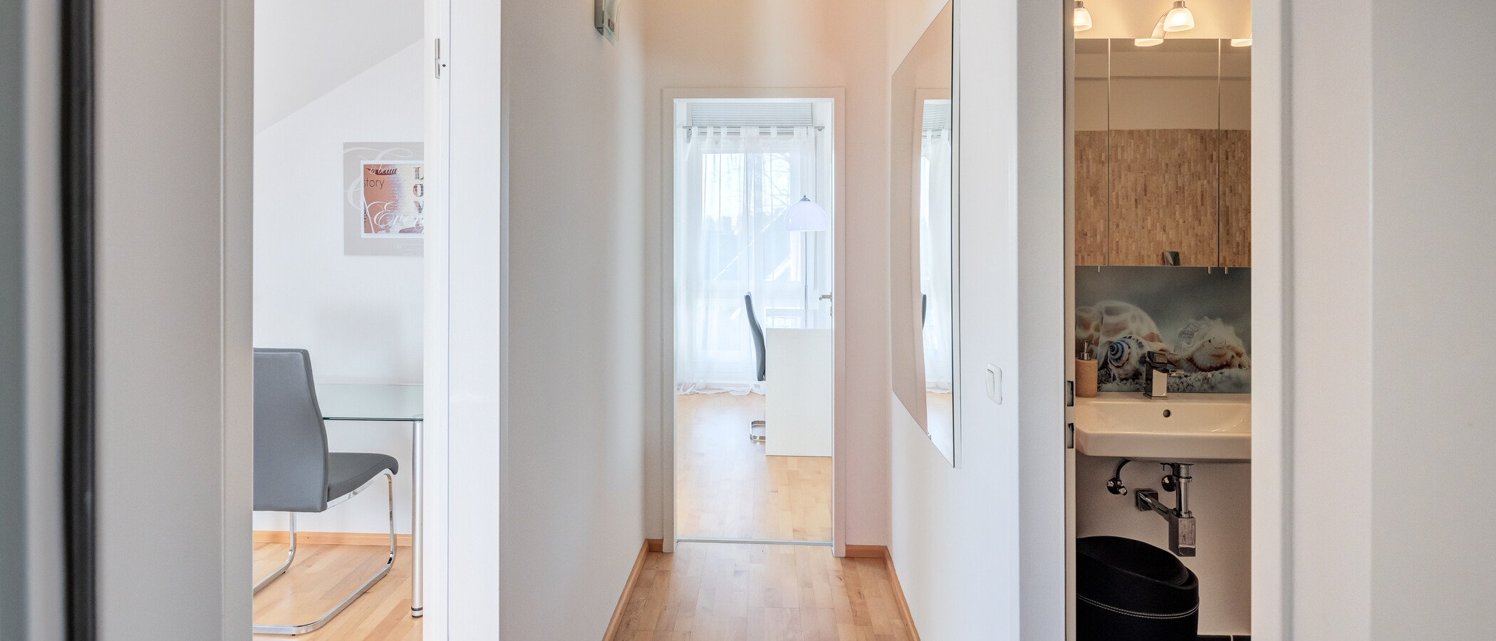 appartement sous les toits Gräfelfing 01 entrée/couloir 10636