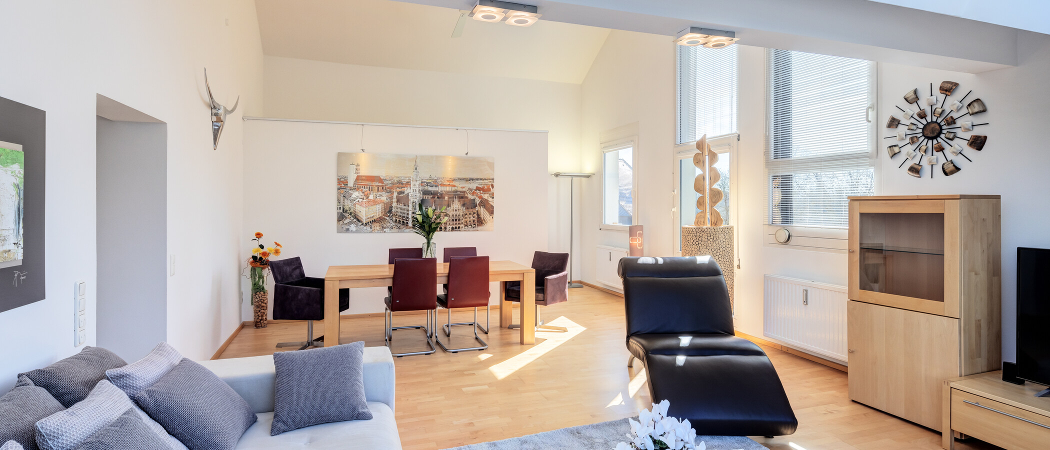 appartement sous les toits Gräfelfing 03 pièce à vivre 10636