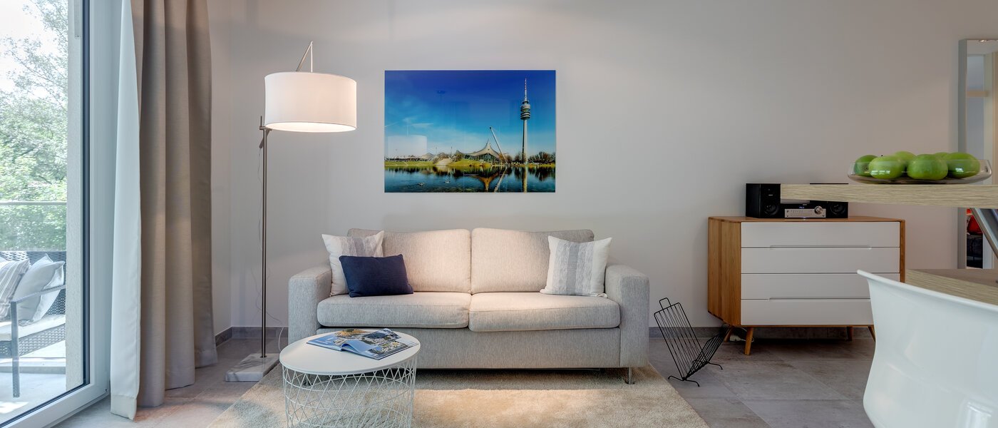 appartement München Bogenhausen 01 pièce à vivre 10643