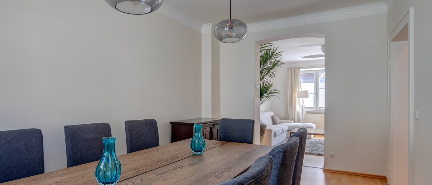 appartement München Lehel 01 salle à manger 10694